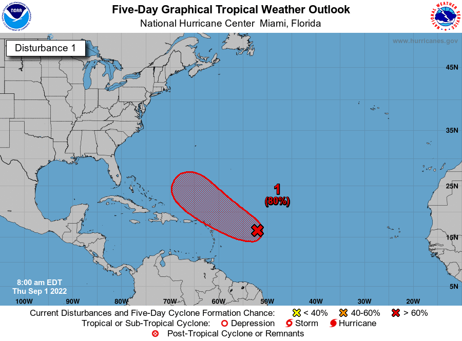 Atlantic Disruption 7:00 a.m. September 1